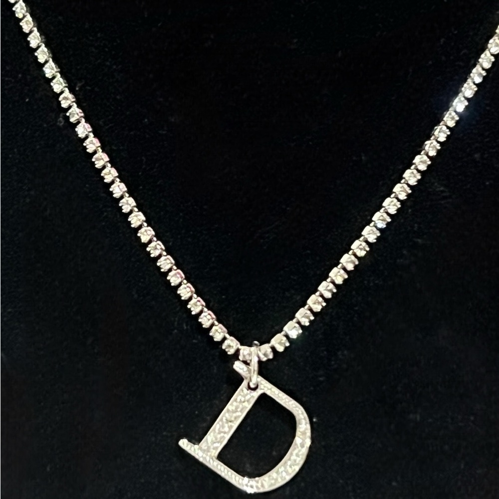 💖SOLD💖Dior Double Row Crystal Necklacr - Picture 4 of 8